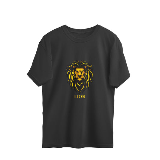 Oversized LION printed T-Shirt