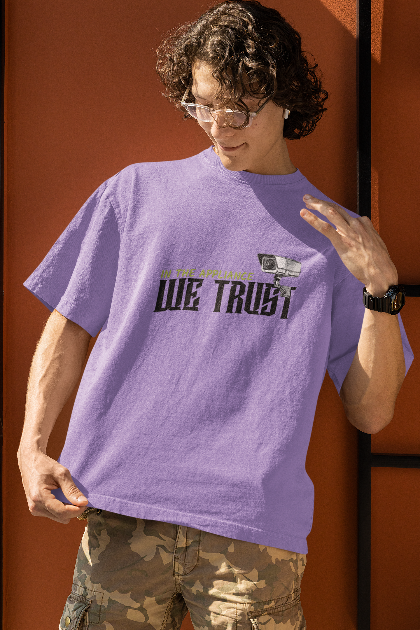 Men's Oversized We Trust T-Shirt
