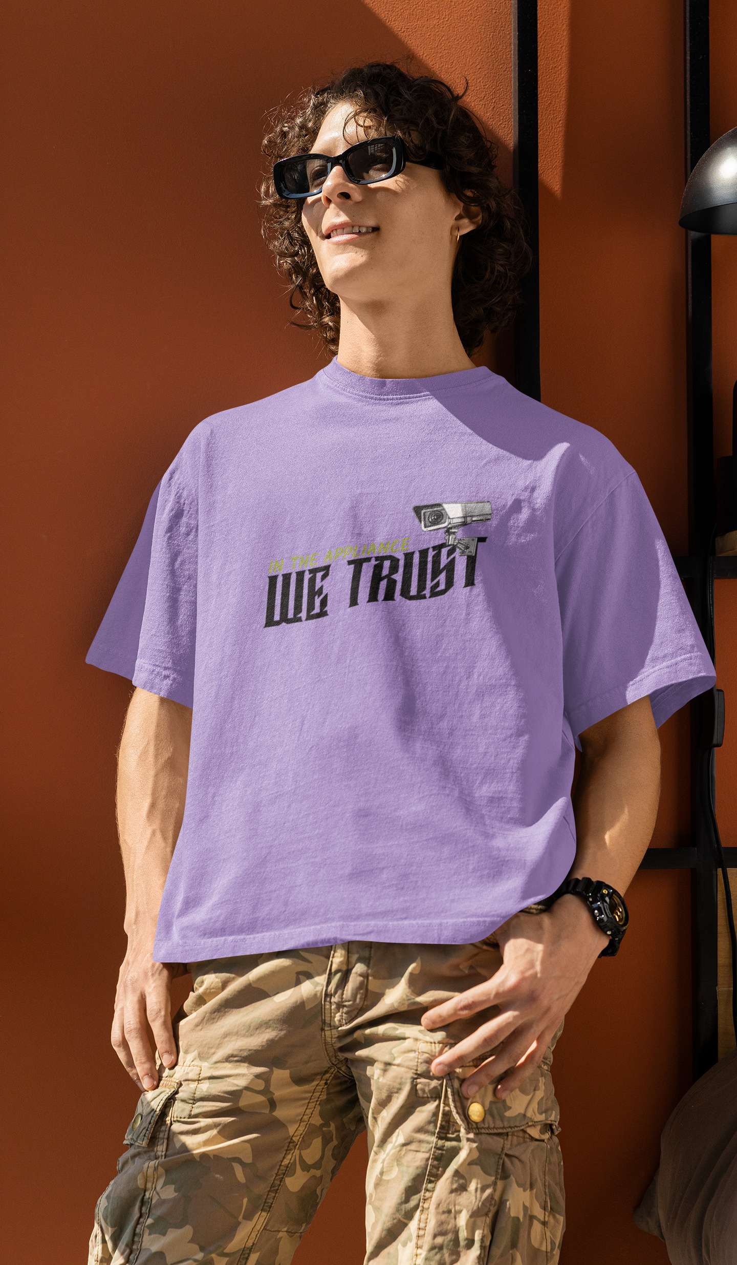 Men's Oversized We Trust T-Shirt